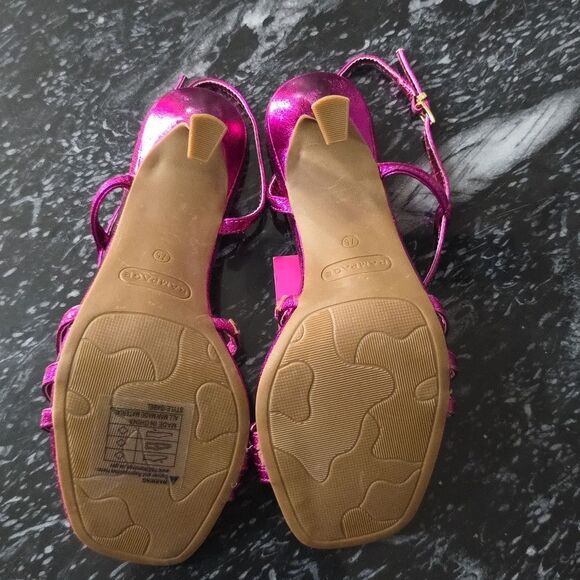 BRAND NEW RAMPAGE WOMEN'S STRAPPY HEELED OPEN TOESANDAL R3 - Picture 14 of 16